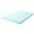 thumbnail image 4 of Lucid 4" Cooling Gel with Aloe Plush Memory Foam Mattress Topper, King, 4 of 12