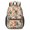 Pioneer Flower Floral Print Pattern-1, variant on Pioneer Flower Floral Print Pattern 17" School Backpacks for Teens,Waterproof Oxford Fabric,S-Shape Padded Straps for School,Travel,Hiking,Camping