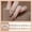 DZ033 Pearl Bow [Glue], variant on Nude pearl bow French manicure, exquisite and elegant wearing nail ballet nail 24 pieces Finished nail patch