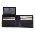thumbnail image 4 of US Armed Forces Collection Men Genuine Leather RFID Wallet - Gift Box (US Navy Bi-Fold, Black), 4 of 4