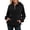 Black, variant on Bibifish Womens Lined Hoodies Cream Lined Drawstring Hoodies Warm Thick Oversized Fit Casual Cold Weather Commute Hoodies