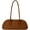 Brown, variant on Women Suede Boston Tote Bag Zipper Shoulder Bag Multi-pocket Solid Color Clutch Purse for Shopping Travel