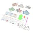 thumbnail image 1 of Bookmark Rhinestone Kit, Bright Durable 6 Pieces Rhinestone Maple Leaves  For Reading, 1 of 8