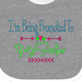thumbnail image 4 of Inktastic I'm Being Promoted to Big Sister Girls Baby Bib, 4 of 4