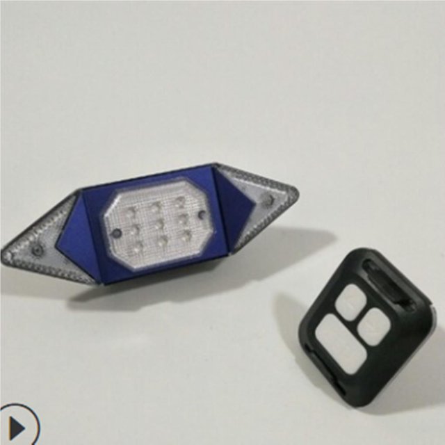 Bicycle Turn Signal Bike Tail Light Bike Indicator Light Bike Light Portable Wireless Remote Control Bike Light Turn Signal Lamp