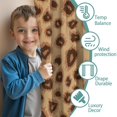 thumbnail image 3 of Blackout Kids Curtains,Leopard Pattern Childrens Insulated Curtains Set Of 2,Bedroom Essentials,Toddler Room Decor 42"x54", 3 of 5