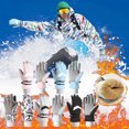 thumbnail image 4 of HongHeng Winter Ski Snow Gloves for Men, Women, Youth | Touchscreen & Waterproof Cold Weather Hand Warming Gloves Winter Work Gloves, 4 of 4