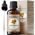 thumbnail image 1 of Aceite de almendras dulces para el cabello y el cuidado de la piel puro, natural, prensado en frío, sin hexano, rostro, cuerpo, manos, piel, humectante, masaje terapéutico, el mejor aceite portador, 1 of 5