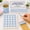 Light Blue, variant on Numbered Pencil Toppers – 30 PCS Reusable Classroom Pencil Labels, Organization & Supply Tracking for Teachers, Homeschool
