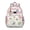 Pink-11, variant on Trippy Style Waterproof Travel Backpack - Emotional Healing Geometric Design, Breathable Student Bag with Multiple Pockets, Durable Fantasy Floral Backpack for Teens
