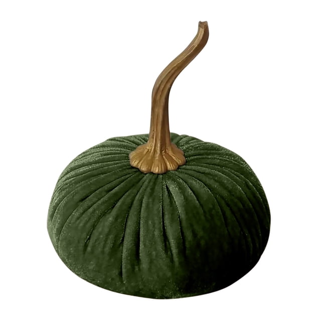 TIELUTT Handmade Velvet Pumpkin Decorative Pumpkin Delicate Decorative Ornament Christmas Ornament Elegant Shatterproof Ornament Set Christmas Ornament Set Ornament Christmas Ornament Keepsake