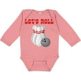 thumbnail image 3 of Inktastic Let's Roll Bowling Boys or Girls Long Sleeve Baby Bodysuit, 3 of 5