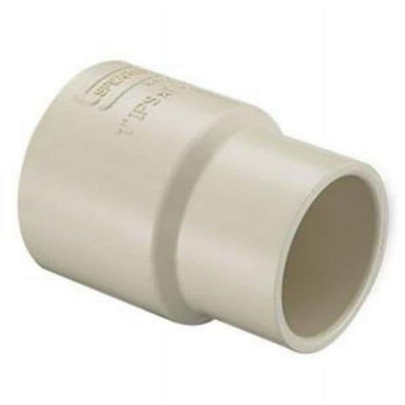 1 in. CPVC CTS Transition Coupling IPSXCTS Socket, Beige