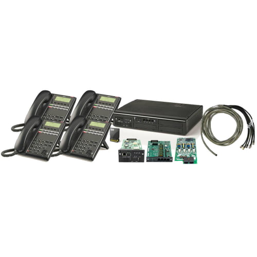 NEC SL2100 Digital Quick Start Kit with 4 Port Voicemail and 4 Digital 12  Button Phones - NEC-BE117449 NEC SL2100 Digital Quick Start Kit with 4 Port  