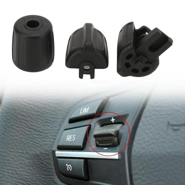 3Pcs Bouton de Commande de Volant Multifonction pour F10 F11 F18 F20 F21 F26