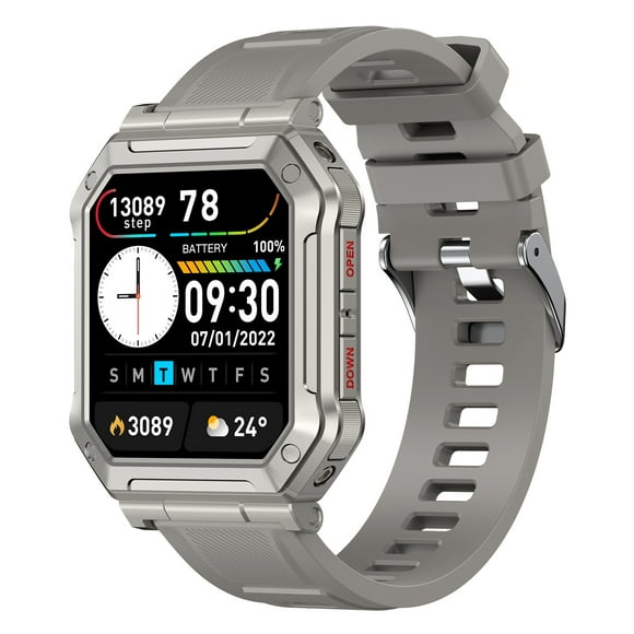 Yhmxh Smart Watch Gifts for Women Men Electronics Accessories Watch Band Smart Watch Full Screen Smart Watches For Android IOS Phones Smart Fitness Watch For Women Man Smartwatch Smart Watch