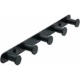 thumbnail image 1 of Perchero de Pared Ganchos para Toallas Ganchos de Pared con Tornillos Toallero para baño y Cocina, Acero Inoxidable Acabado Negro Mate, 5 Ganchos Redondos, 1 of 5