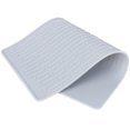 thumbnail image 2 of Silicone Pad, Draining Rack Mat, Foldable Heat-Resistant 2 Holes Dishwasher Safe Soft Texture For Kitchen Quick Cleaning 3 Hole Drain Rack Mat, 2 of 8