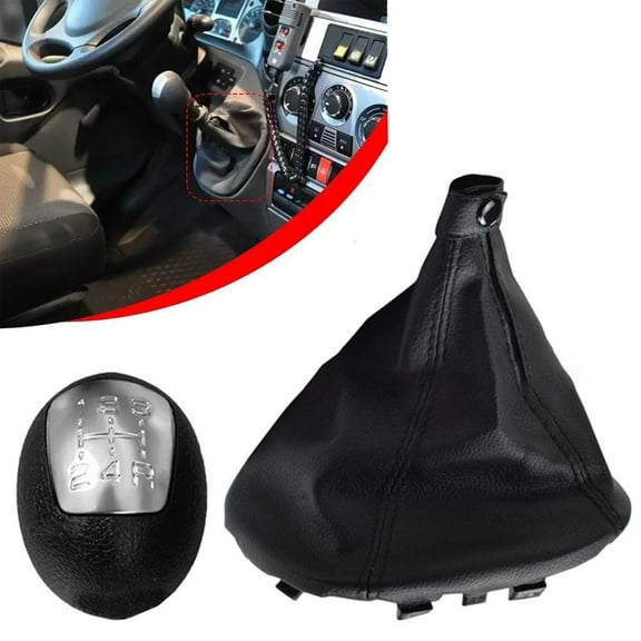 CENL 5/6 Speed Gear Shift Knob & Gaiter Boot Cover for Iveco for Daily 2006-2011 LHD
