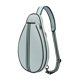 thumbnail image 5 of Bolsa de tenis con cremallera suave para jugadores, mujeres, hombres, principiantes, bolsa de squash, bolsa de transporte, bolsa de viaje Azul claro, 5 of 9