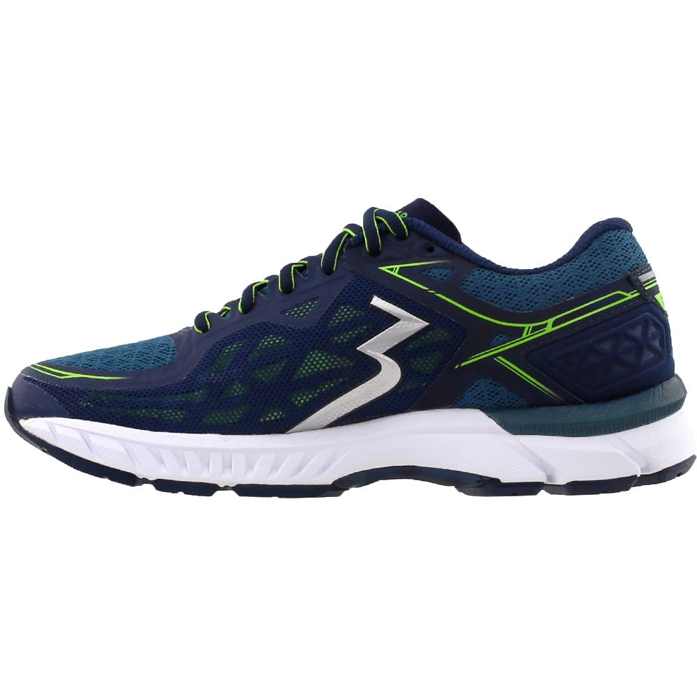 361 Degrees Men's Spire 2 Running Shoe, Maya/Lime, 11 D(M