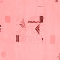 thumbnail image 1 of Ahgly Company Indoor Square Abstract Red Modern Area Rugs, 8' Square, 1 of 4