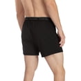 thumbnail image 2 of Fishers Finery Mens Boxers; Modal Cotton Microfiber Blend; 3 Pack (Black, S), 2 of 5