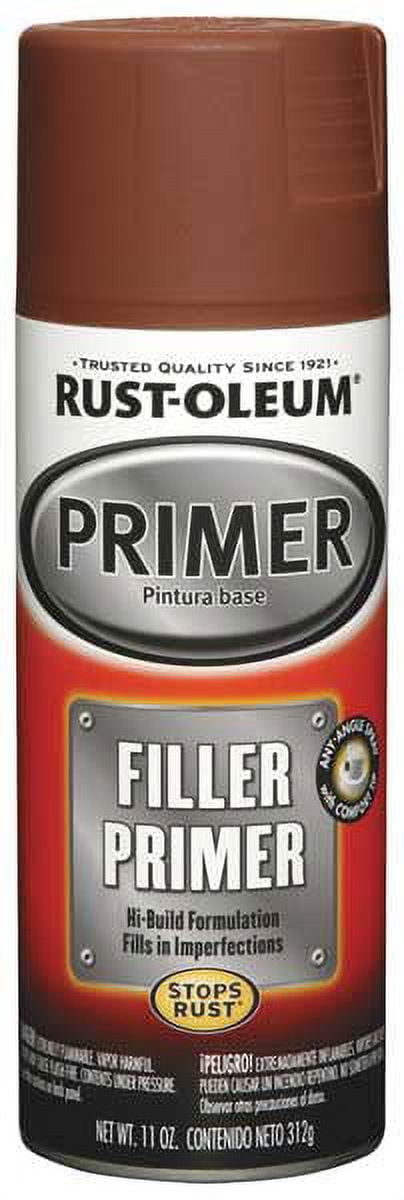 Rust-Oleum Automotive Filler Primer, Red, 11 oz. - Walmart.com