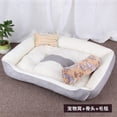 thumbnail image 1 of Amazon Kennel Pet Kennel Dog Mat Sleeping Dog Bed Small Dog Sleeping Mat Cold Mat Cat Kennel All Seasons Universal, 1 of 7