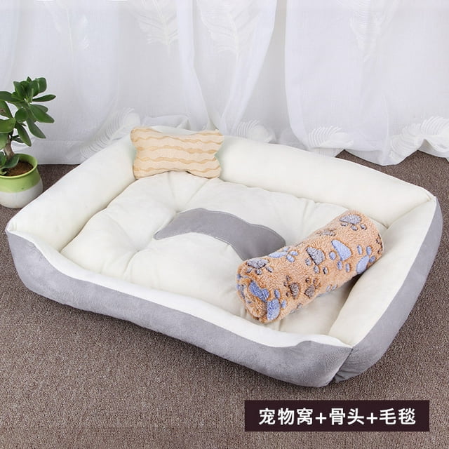 Amazon Kennel Pet Kennel Dog Mat Sleeping Dog Bed Small Dog Sleeping Mat Cold Mat Cat Kennel All Seasons Universal