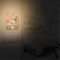 thumbnail image 2 of Yayeee LED Night Lights with Motion Detectors Auto Dusk to Dawn Light Sensors, 2 Pack, Art City, 2 of 7