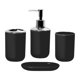 thumbnail image 4 of Accesorios de baño modernos y decorativos para encimeras de baño. negro, 4 of 9
