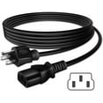 thumbnail image 3 of BigNewPowered UL Listed 6FT Long Cable 18AWG 10A 3-Prong 1.8M Replacement AC Power Cord, 3 of 5