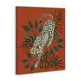 thumbnail image 4 of Stupell Industries Stepping Cheetah & Leaves Animals & Insects Painting Gallery Wrapped Canvas Art Print Wall Art, 36 x 48, 4 of 8