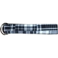 thumbnail image 3 of KVR Cotton Woven Patchwork Waist Double D Ring Multicolored Women Belt, 3 of 4