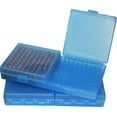 thumbnail image 4 of MTM Flip Top Ammo Box 380 ACP, 9mm Luger 200-Round Plastic Clear Blue, 4 of 5