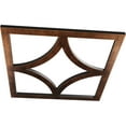 thumbnail image 2 of 22"OD x 14 1/8"ID x 3/4"P Statesman Architectural Grade PVC Pierced Ceiling Medallion, Antiqued Copper, 2 of 6