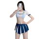 thumbnail image 3 of Ropa interior sexy, sexy, dinámica, fútbol, bebé, estudiante, mujer, deseo, uniforme, tentación, 3 of 5