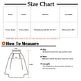 thumbnail image 3 of EINCcm Women Midi Length Elastic Pleated Retro Flax Long Skirt High Elastic Waist Casual Solid Color Skirts, 3 of 5