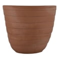 thumbnail image 1 of maceta piña barro natural 6", 1 of 4