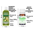 thumbnail image 4 of Bergamota Care 1000 pack VIVONATURAL. 1 Shampoo Aceite de Bergamota 1000 ml + 1 Aceite Esencial de Bergamora 10 ml, 4 of 5