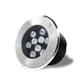 thumbnail image 2 of Foco LED para exteriores, 3 W, 6 W, 10 W, 12 W, 14 W, 18 W y 24 W, para suelo, jardín, enterrado, paisaje, CA 85-265 V, CC 12 V, CC 24 V, IP67, 2 of 5