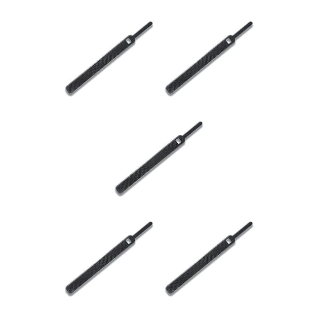 Injueey Clips para cables Aparato portátil Organizador de cables Soporte de cable adhesivo Cables de plástico Gestión de cables de amarre Type2 NO2