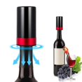 thumbnail image 1 of Electric Vacuum Wine Bottle Stopper Pump Preservation Reusable Automatic Keep Fresh Wine Stopper, 1 of 5