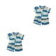 thumbnail image 4 of Minnieouse Ropa de verano Ropa para niños Traje de playa Diseño elegante Suavidad duradera Conjunto de pantalones cortos frescos multiusos Type1 NO1, 4 of 6