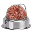 thumbnail image 1 of Solder Iron Tip Cleaner Soldering Iron Tip Cleaner Welding Nozzle Cleaner Stainless Steel Wire Balls With Base ANGGREK JA1510, 1 of 8