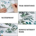 thumbnail image 6 of 8 Sheets Green Plant Switch Sticker Flower Leaf Wall Decals Removable Tropical Fresh Plants Light Switch Decor Decorative Art Murals for Living Room Bedroom Bathroom Kitchen Decoration DIY, 6 of 7
