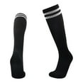thumbnail image 4 of 12 Pairs Baseball Socks for Adult Youth Stretchy Compression Knee High Soccer Socks  Random Color, Team Practice, Athletic Soccer Sports, Thick Towel Bottom, 4 of 5