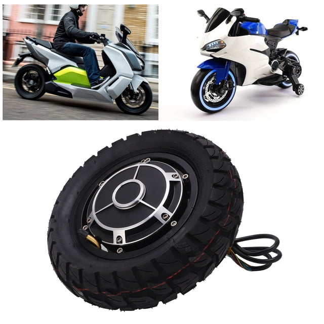 Scooter Eléctrico Motor de Cubo Sin Escobillas, Motor de Cubo Sin Engranje Sin Cepillo 25N IP54 Impermeable para motocicleta Eléctrica