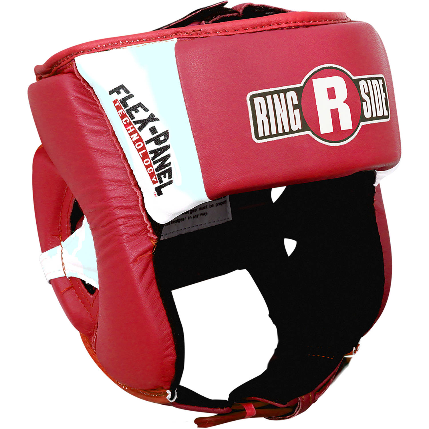 Ringside Open Face Elite Sparring Headgear Large/XLarge Red / White